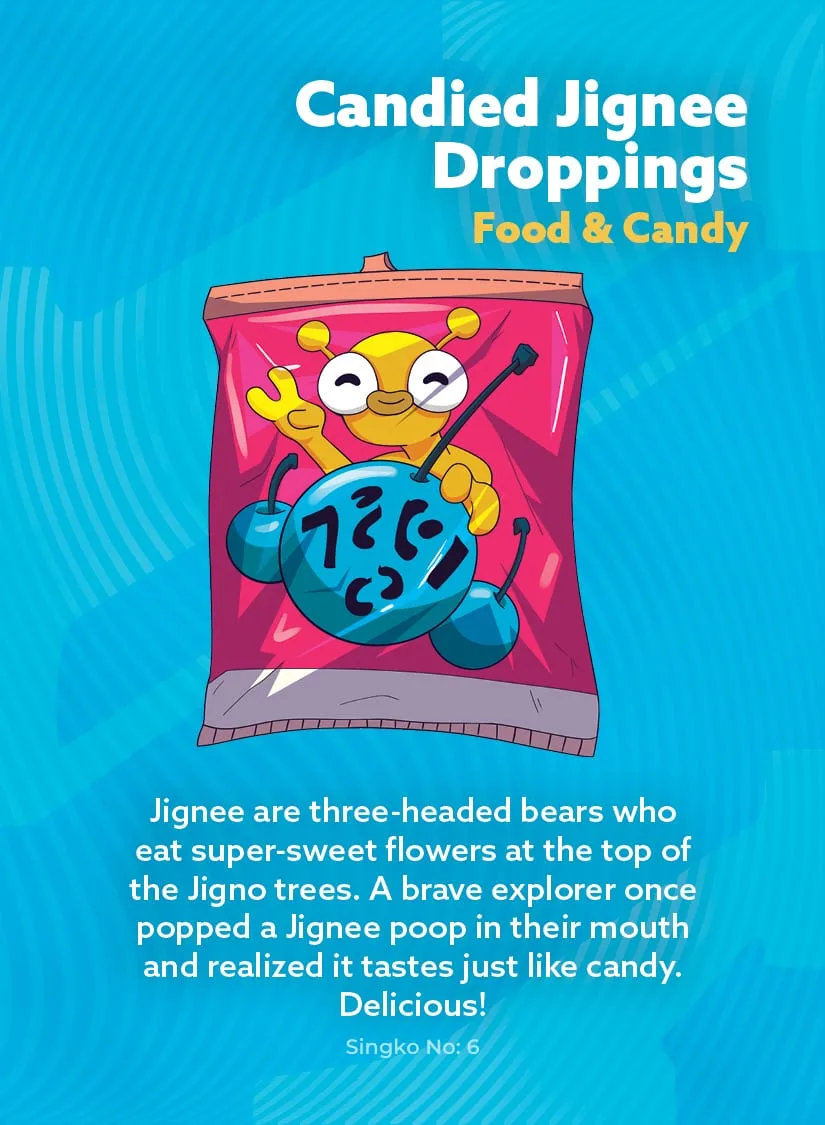 Candied Jignee Droppings — card 6