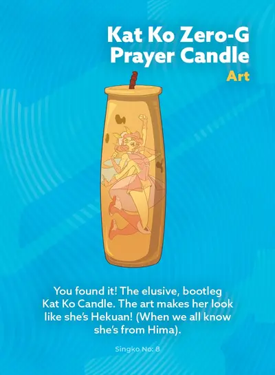Kat Ko Zero-G Prayer Candle — card 8