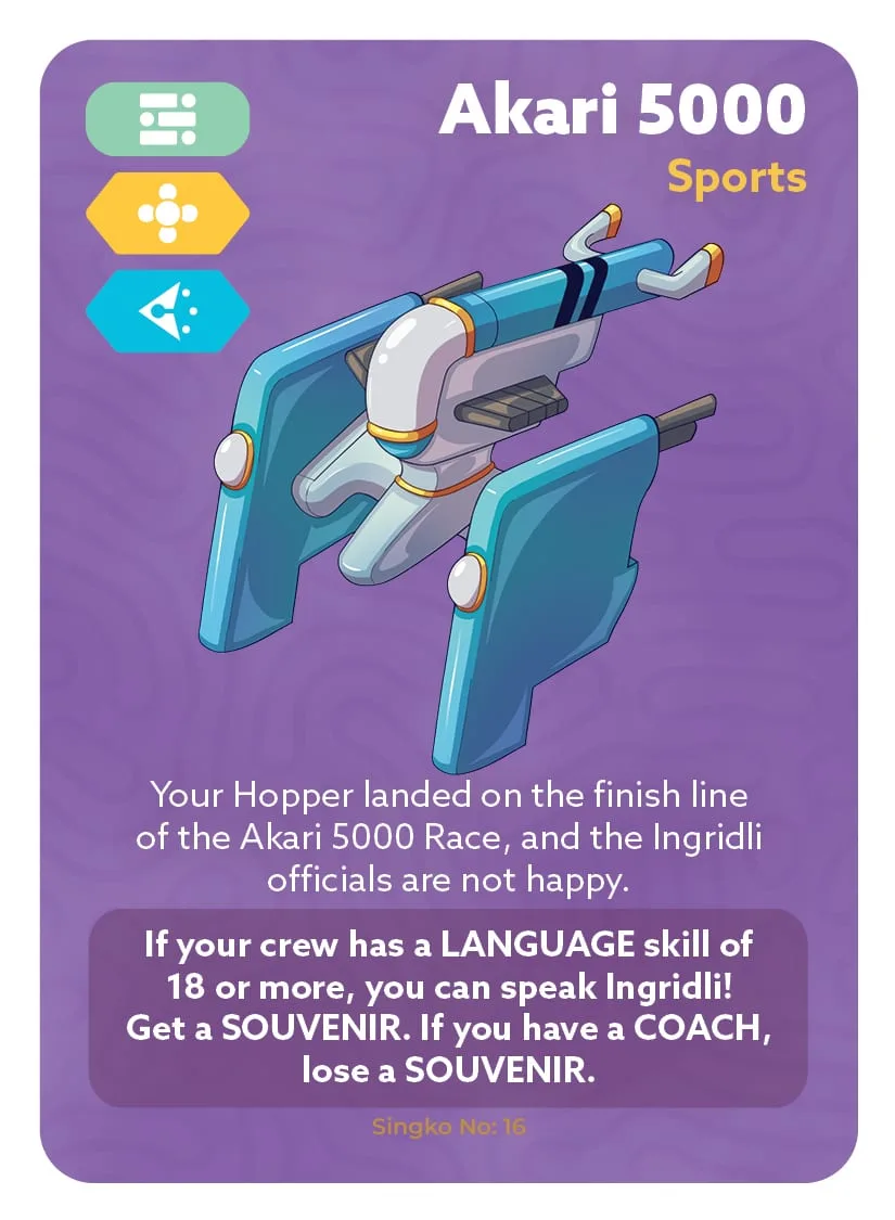 Akari 5000 — card 16