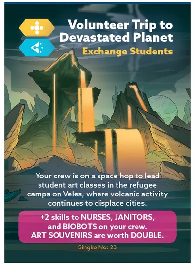 Volunteer Trip to Devastated Planet — card 23