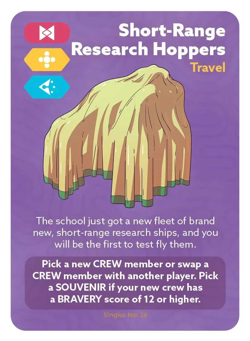 Short-Range Research Hoppers — card 36