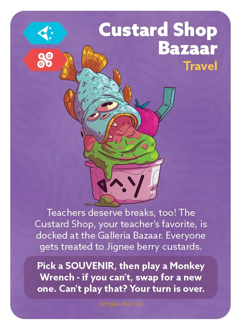 Custard Shop Bazaar — card 46