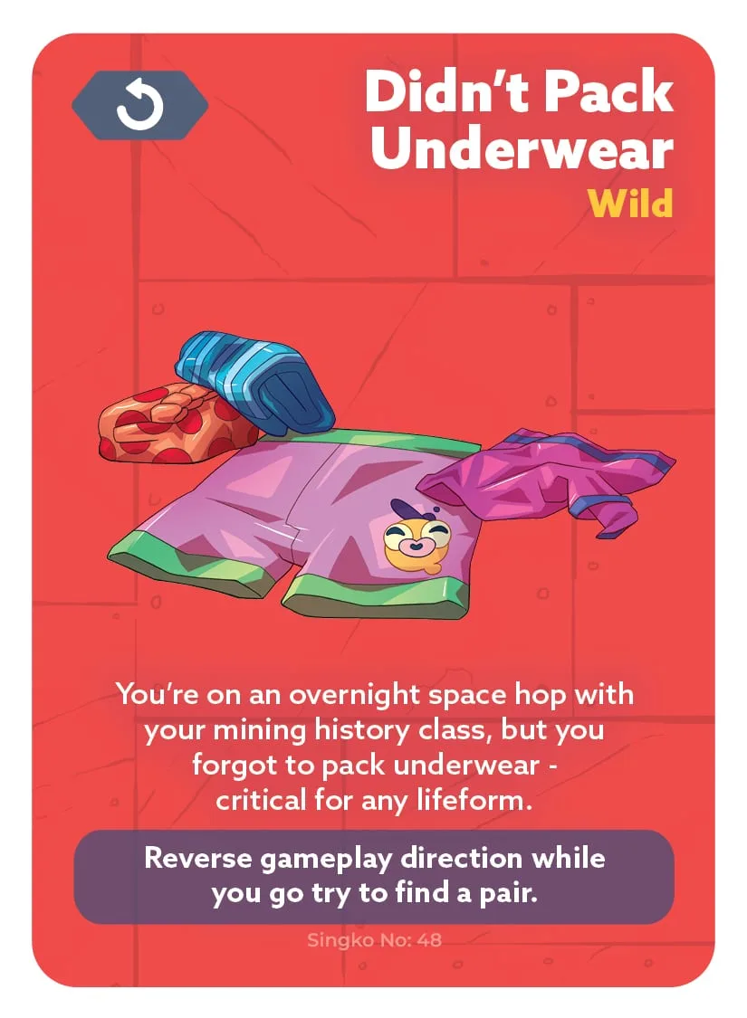 Didn't Pack Underwear — card 48