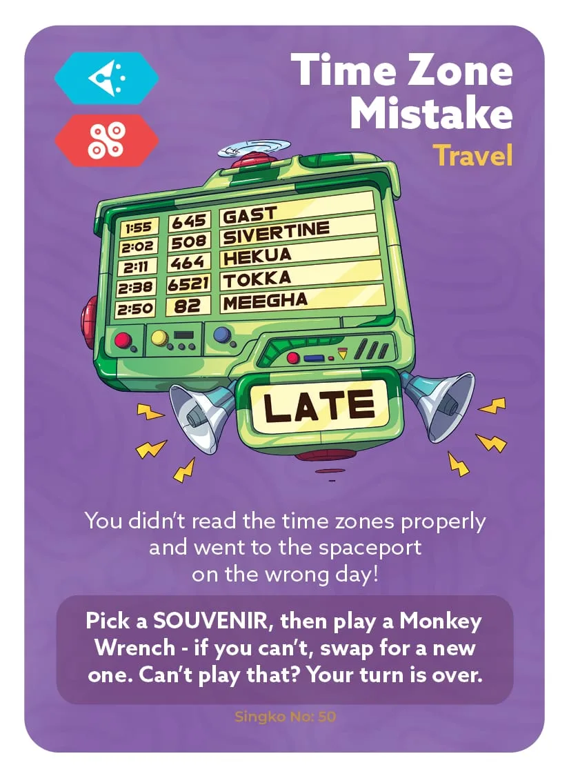 Time Zone Mistake — card 50