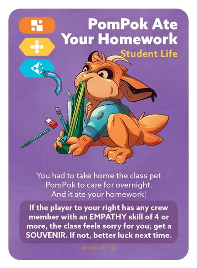 PomPok Ate Your Homework — card 55