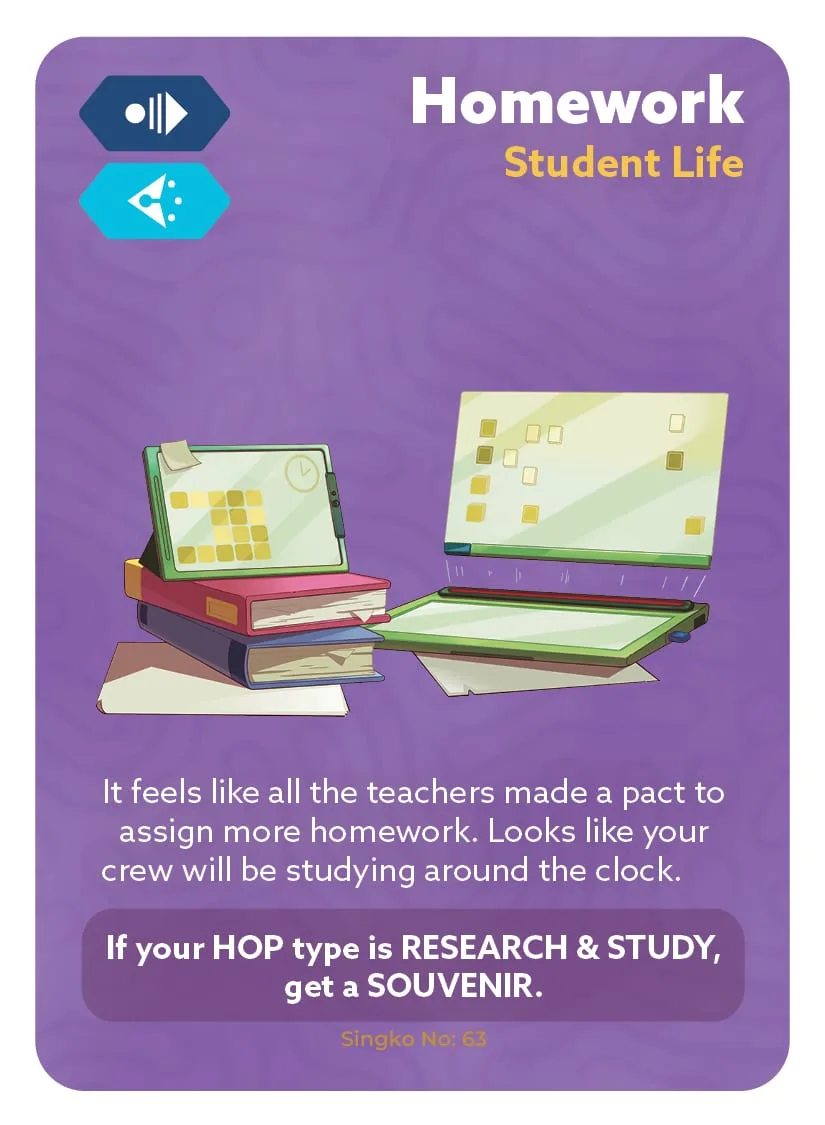 Homework — card 63