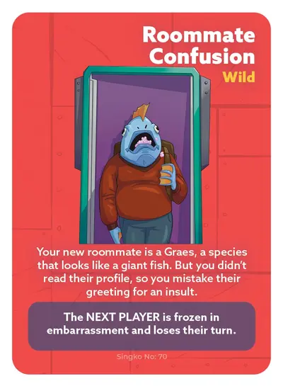 Roommate Confusion — card 70