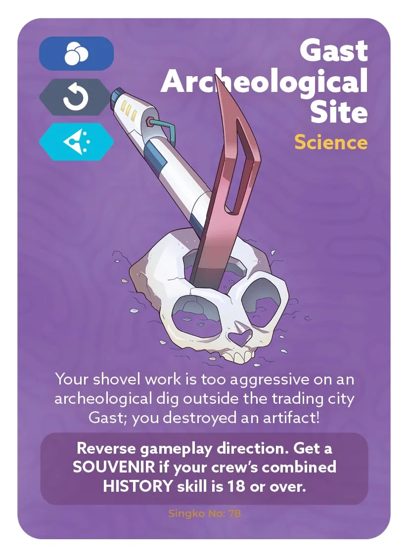 Gast Archaeological Site — card 78