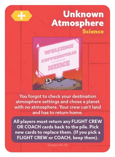 Unknown Atmosphere — card 92