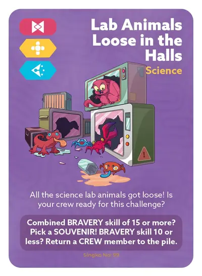 Lab Animals Loose in the Halls — card 99