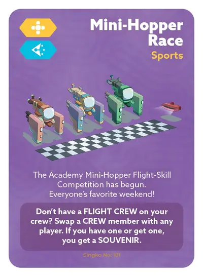 Mini-Hopper Race — card 101