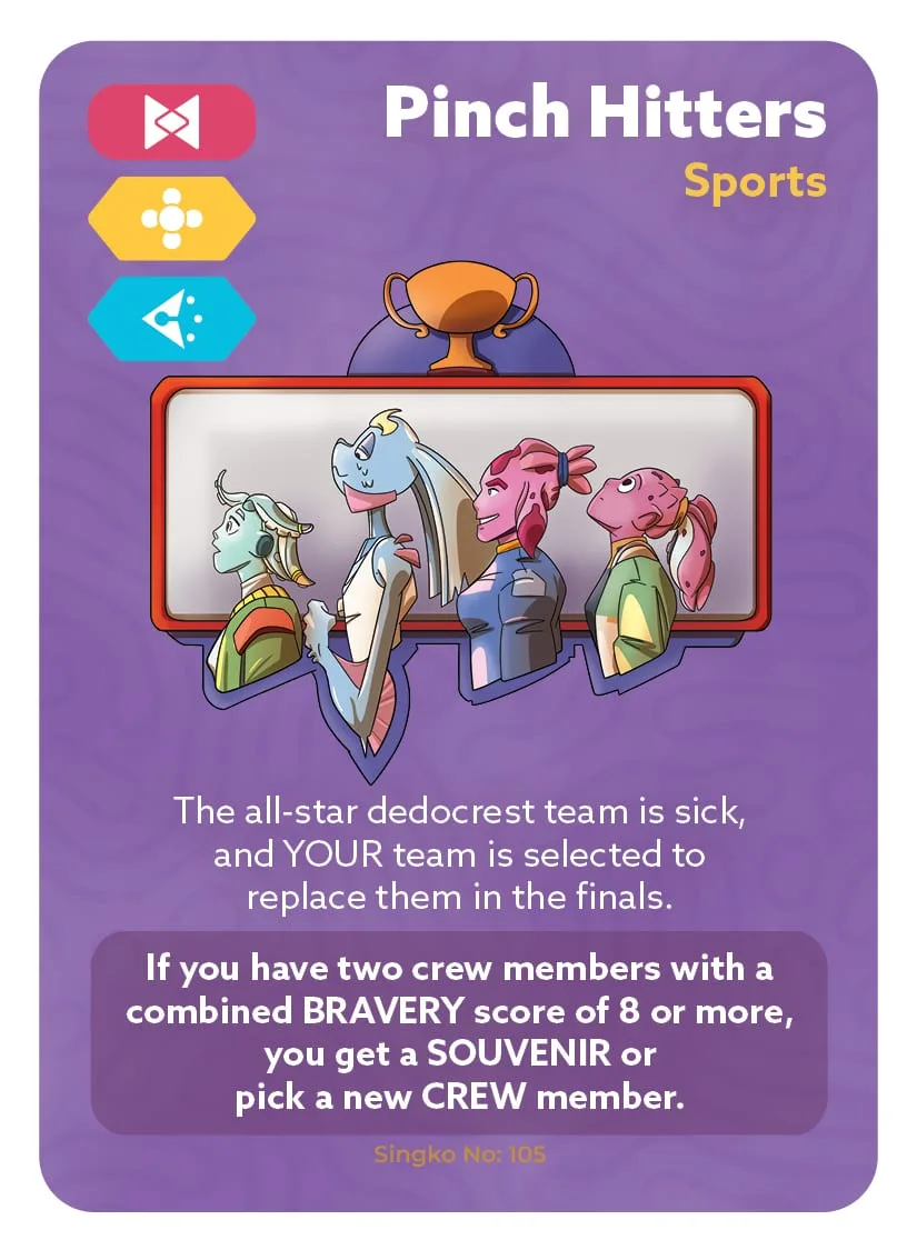Pinch Hitters — card 105