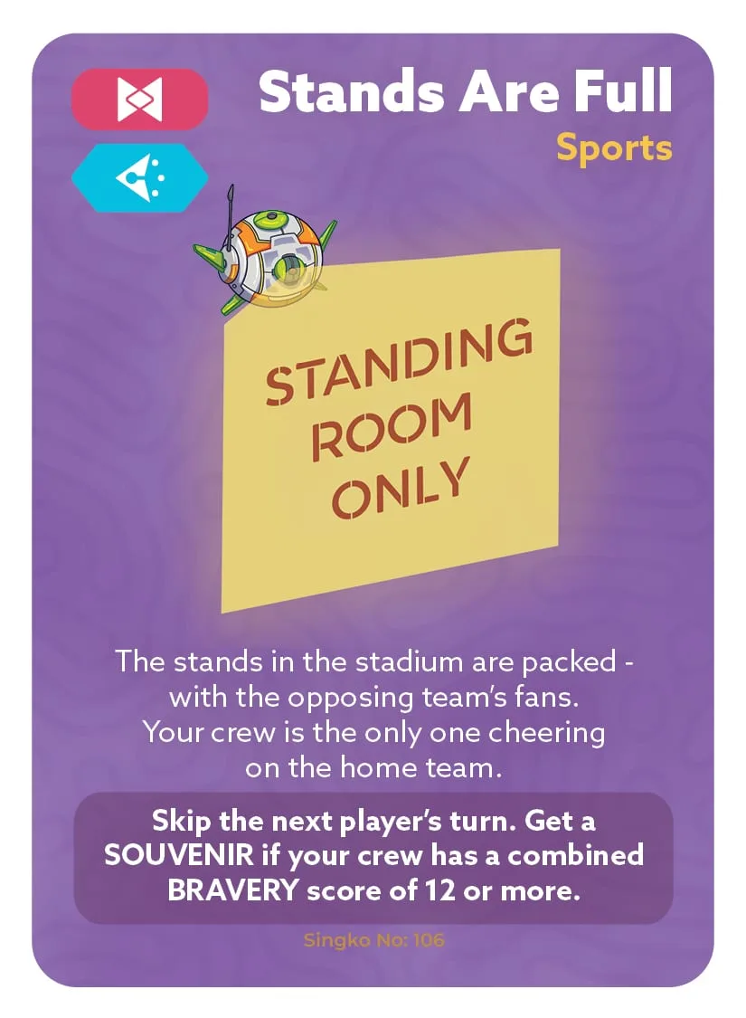 Stands Are Full — card 106