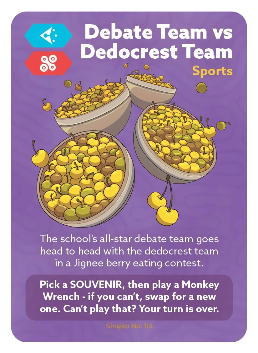 Debate Team vs Dedocrest Team — card 113