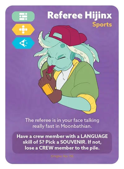 Referee Hijinx — card 116