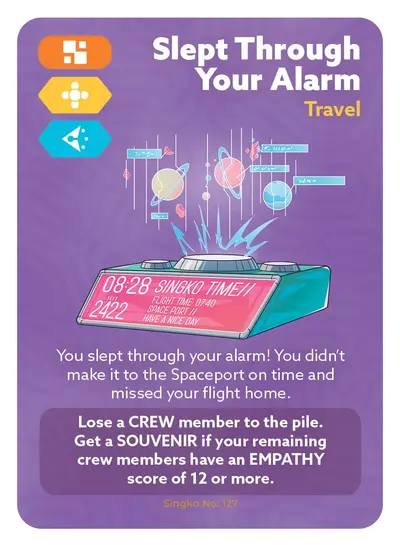 Slept Through Your Alarm — card 127