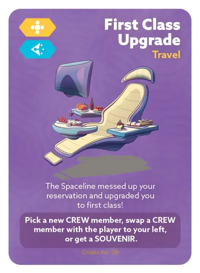 First Class Upgrade — card 129