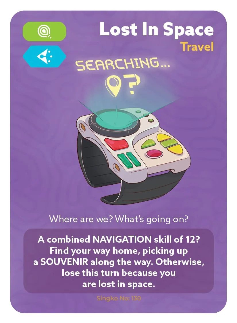 Lost In Space — card 130