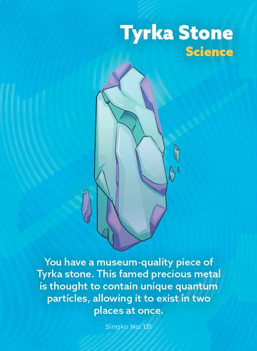 Tyrka Stone — card 131