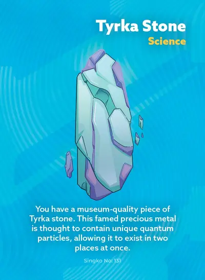 Tyrka Stone — card 131
