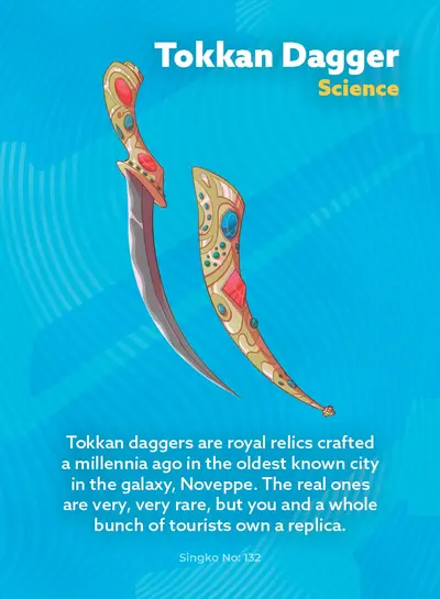 Tokkan Dagger — card 132