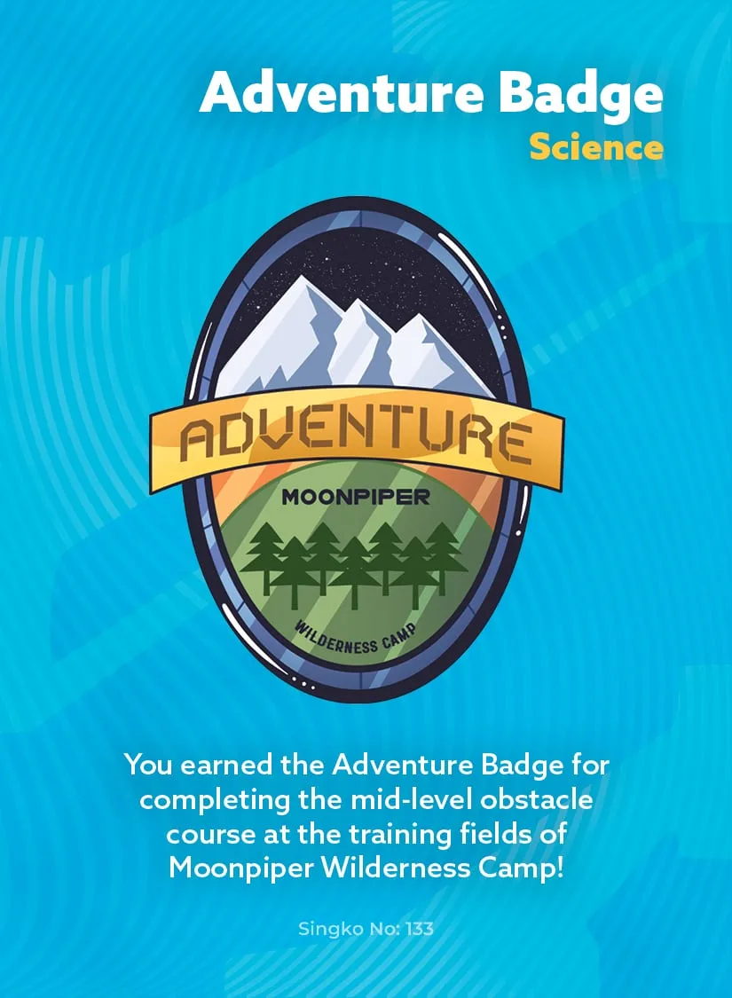 Adventure Badge — card 133