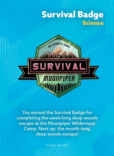 Survival Badge — card 134