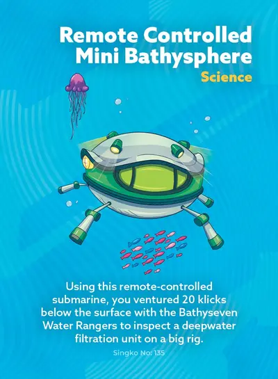 Remote Controlled Mini Bathysphere — card 135