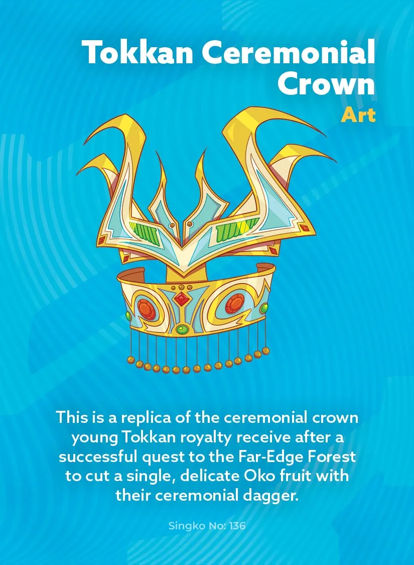Tokkan Ceremonial Crown — card 136