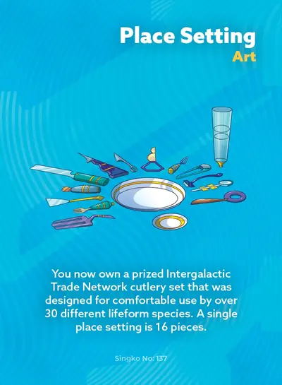 Place Setting — card 137