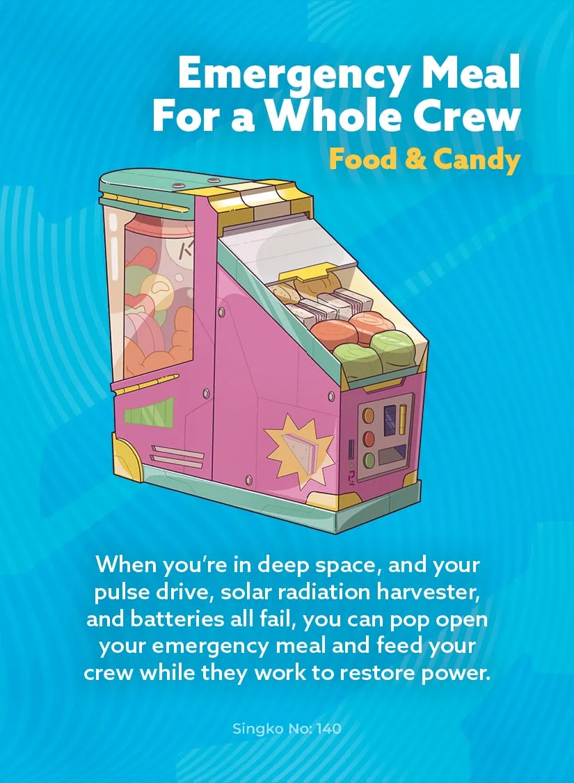 Emergency Meal For a Whole Crew — card 140