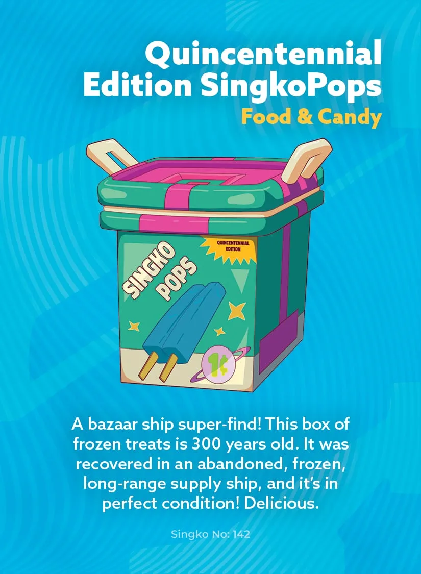 Quincentennial Edition SingkoPops — card 142