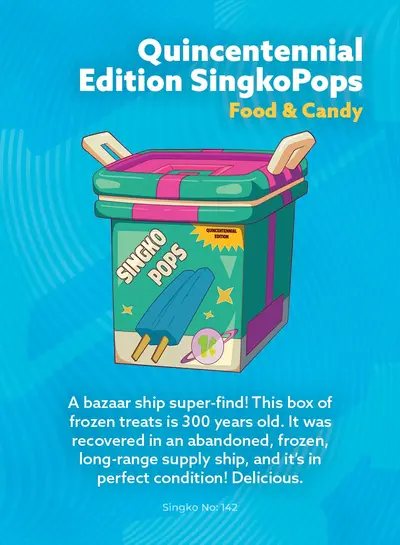 Quincentennial Edition SingkoPops — card 142