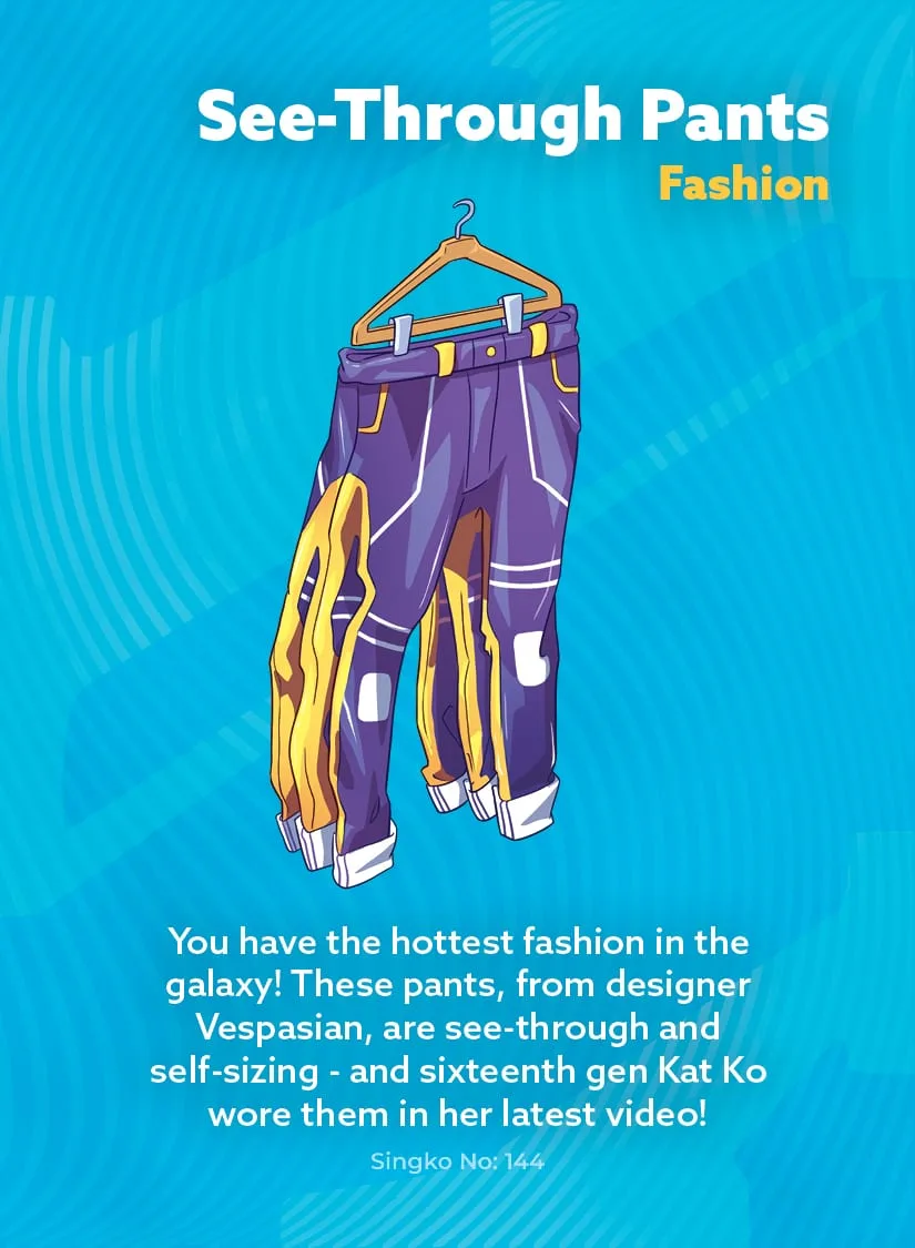 See-Through Pants — card 144