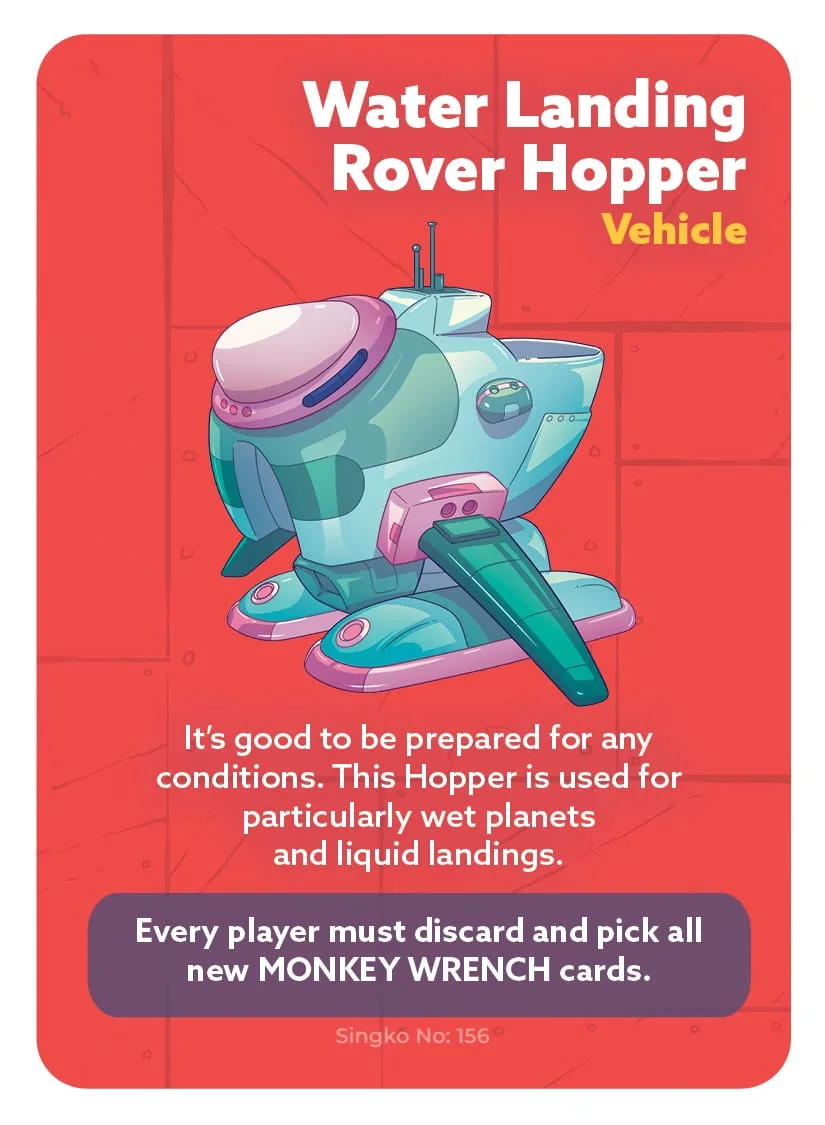 Water Landing Rover Hopper — card 156