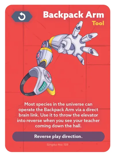 Backpack Arm — card 159