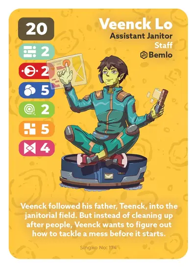 Veenck Lo — card 174