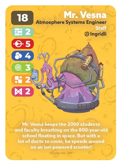 Mr. Vesna — card 175