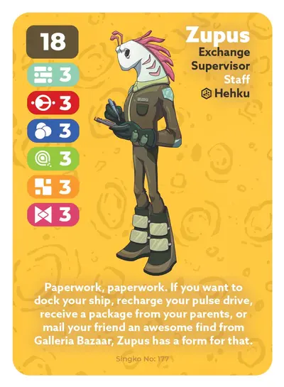 Zupus — card 177