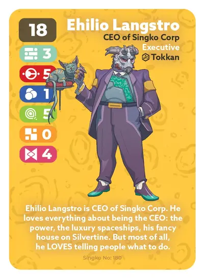 Ehilio Langstro — card 180