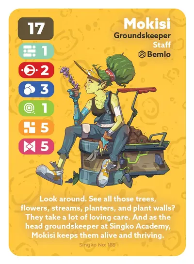Mokisi — card 185