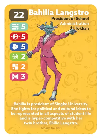 Bahilia Langstro — card 192