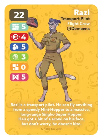 Razi — card 200
