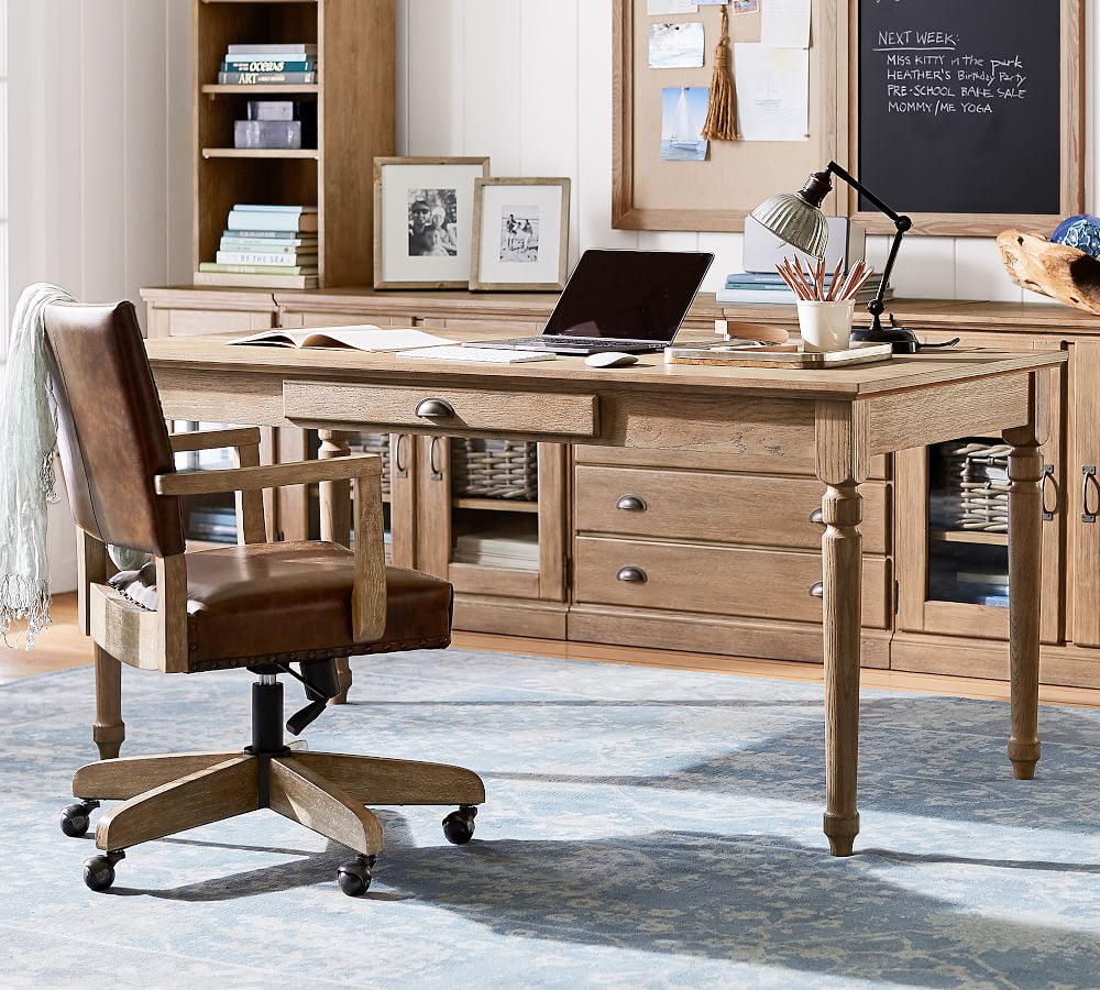 Pottery Barn Printer's Writing Desk - AptDeco