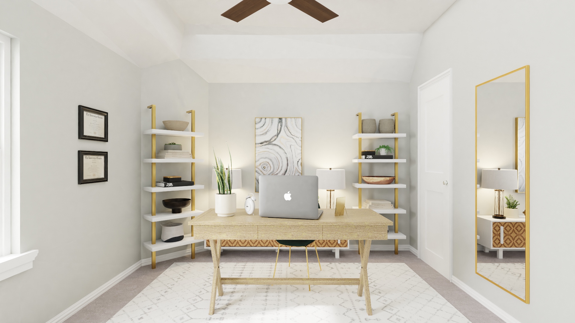 10 Ways To Create A Functional Home Office | Spacejoy