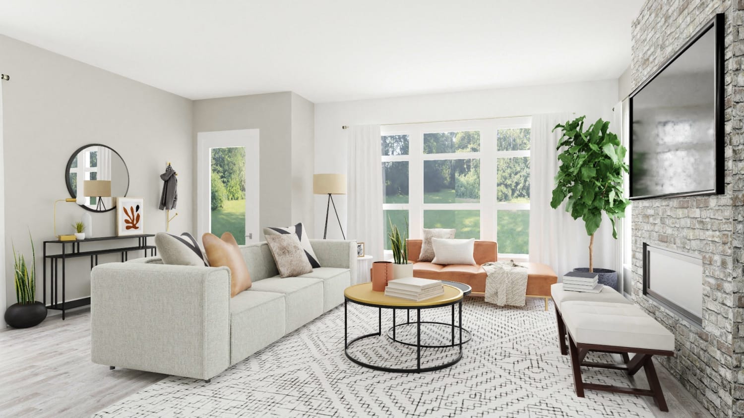 My Living Room Decor Ideas for Spring - Setting For Four Interiors