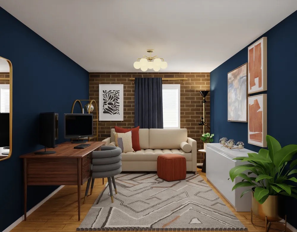 Small Home Office Ideas for Him: Stylish & Space-Saving Designs