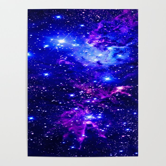 Blue and Purple Galaxy