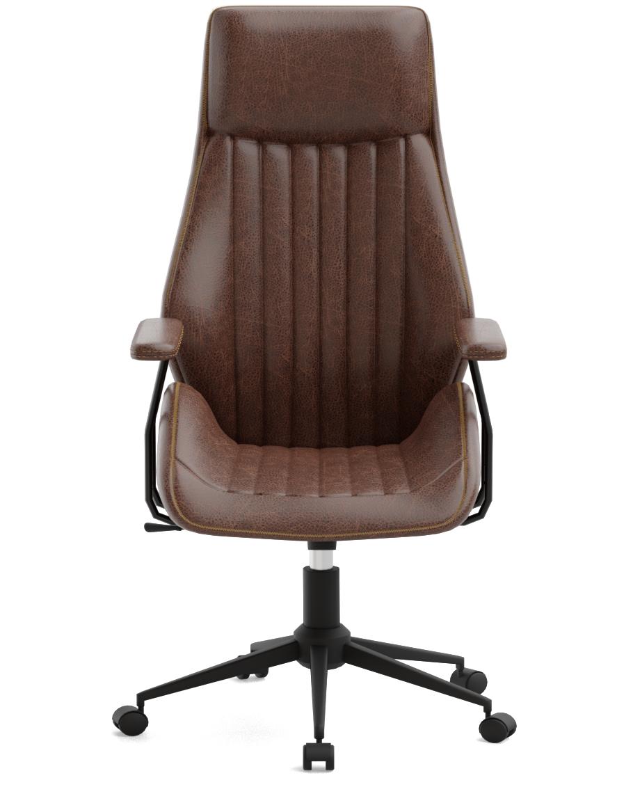 Albaugh Executive Chair Williston Forge Upholstery Color Dark Brown