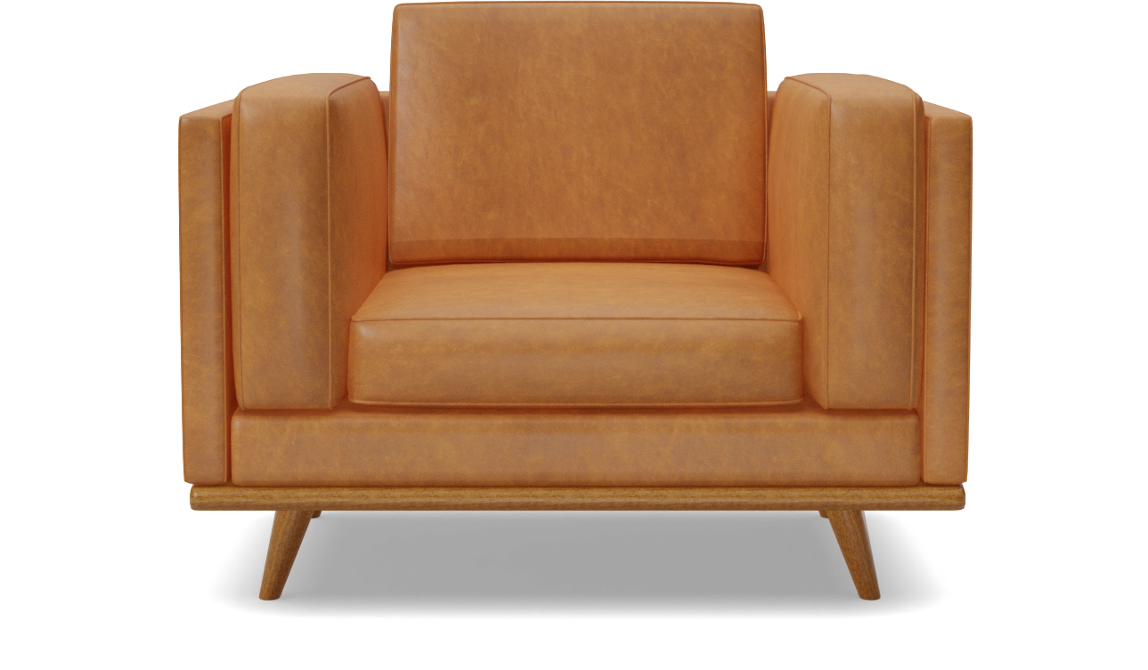 Timber charme tan chair